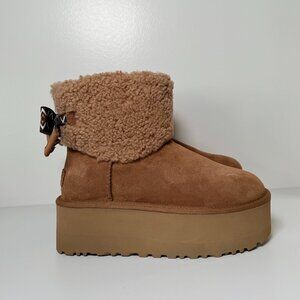Ugg Classic Mini Maxi Curly Platform Boots